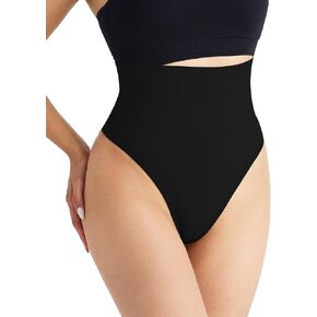 Tummy Control Thong Shapewear for Women High Waist Seamless Shaping Panties Stretch Body Shaper Underwear Girdle