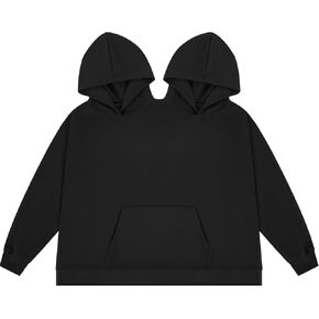 Coume Couples Hoodies Two Person Hoodie Intimate Couples Sweatshirts Oversized Long Sleeve Pullover