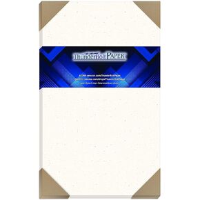 100 Confetti White 65lb Cover|Card Paper - 8.5 X 14 Inches Legal & Menu Size - 65 lb/pound Light Weight Cardstock - Quality Printable Smooth Surface for Bright Colorful Results