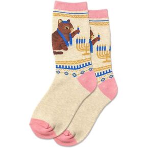 Hot Sox Boys' Holiday Fun Novelty Casual Crew Socks