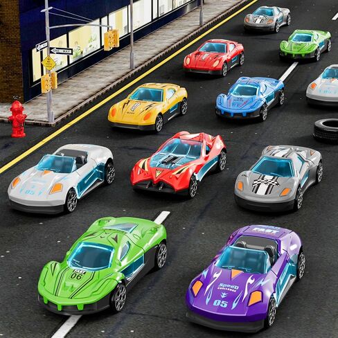 iHaHa 78 inches Transport Truck with 24pcs Die-Cast Cars Toys, Cars Toddler Toys Gifts for 2 3 4 5 6 7 Years Old Boys Girls Kids, Boys Toys Age 3-5 4-7 in Saudi Arabia