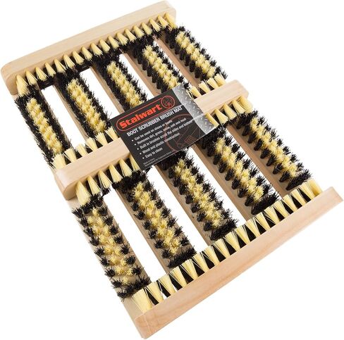 حصيرة مكشطة فرشاة تنظيف الأحذية من ستالوارت لمداخل المنزل، وغرفة الطين، والكراجات (ممسحة أرجل لإزالة الأوساخ والطين والعشب) in Kuwait