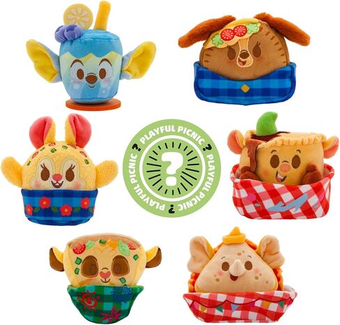 Disney Munchlings Terrifying Treats Collection - Mystery Box - Plush Toys | Scented - Detailed Micro Plush Sculpting, Embroidered Features, Soft & Squeezable Fill, Blind Pack 1 of 7 Characters in Kuwait