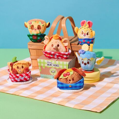 Disney Munchlings Terrifying Treats Collection - Mystery Box - Plush Toys | Scented - Detailed Micro Plush Sculpting, Embroidered Features, Soft & Squeezable Fill, Blind Pack 1 of 7 Characters in Kuwait