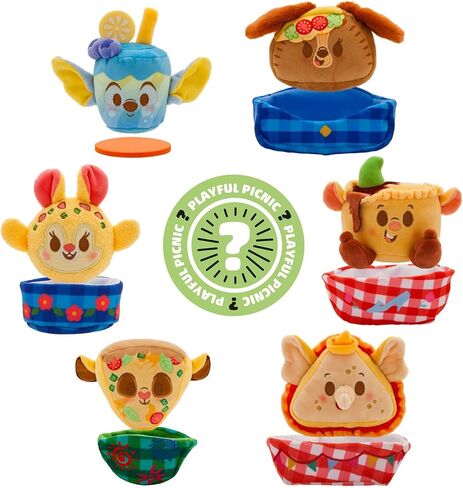 Disney Munchlings Terrifying Treats Collection - Mystery Box - Plush Toys | Scented - Detailed Micro Plush Sculpting, Embroidered Features, Soft & Squeezable Fill, Blind Pack 1 of 7 Characters in Kuwait