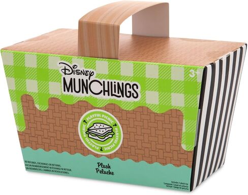 Disney Munchlings Terrifying Treats Collection - Mystery Box - Plush Toys | Scented - Detailed Micro Plush Sculpting, Embroidered Features, Soft & Squeezable Fill, Blind Pack 1 of 7 Characters in Kuwait