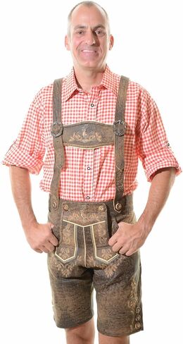 100% Authentic German Bavarian Okoberfest Trachten Lederhosen JODLER in Kuwait