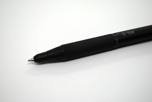 Zebra Pen G-750 Retractable Gel Pen, Black Brass Barrel, Medium Point, 0.7mm, Black Ink, 1-Pack in Saudi Arabia