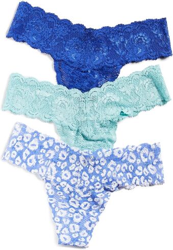 Cosabella Women's Say Never Solid, Printed, Mix Low Rise Cutie Thong 3 Pack in Saudi Arabia