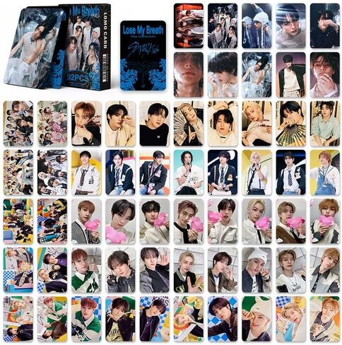 ألبوم Stray Kids بطاقات صور 92 قطعة من ألبوم Stray Kids kpop بطاقات صور أطفال ضالة هدية بطاقات Lomo Merch in Kuwait