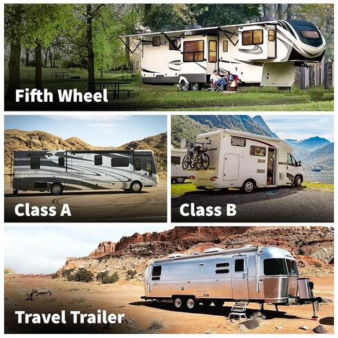 SnapPad Xtra (4-Pack) | Four-Point RV Leveling System Featuring 9" Round Jack Feet | Adds 61% Additional Surface Area for Stability, 5 lbs Per Pad & 11" Total Width | Must-Have RV Accessories in Saudi Arabia