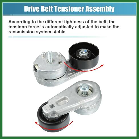 مجموعة بكرة شد الحزام Motoforti رقم PQG500030 لسيارة Land Rover LR3 2005-2009 لسيارة Land Rover لسيارة Range Rover 2006-2009 شداد اعوج طويل الأمد in Saudi Arabia