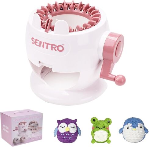 SENTRO Knitting Machine, DIY Dual Mode Knitting Looms & Boards, Hand Knitting Machines for Adults and Kids, Quick Knitting Scarves,Hats,Gloves,Bags(22Y) in Saudi Arabia