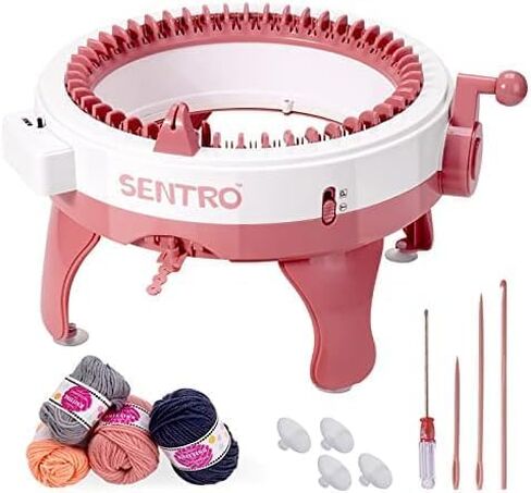 SENTRO Knitting Machine, DIY Dual Mode Knitting Looms & Boards, Hand Knitting Machines for Adults and Kids, Quick Knitting Scarves,Hats,Gloves,Bags(22Y) in Saudi Arabia