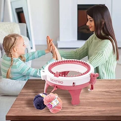 SENTRO Knitting Machine, DIY Dual Mode Knitting Looms & Boards, Hand Knitting Machines for Adults and Kids, Quick Knitting Scarves,Hats,Gloves,Bags(22Y) in Saudi Arabia
