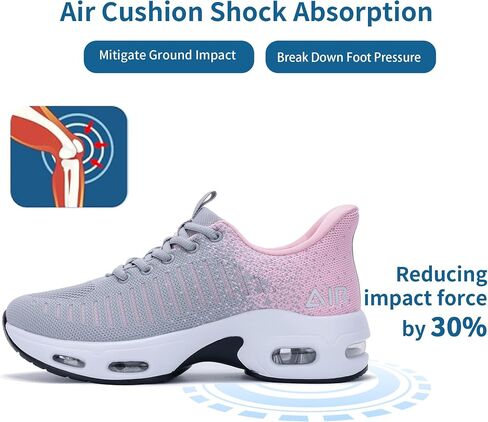 Women's Walking Shoes | Slip On | Fashion Sneakers | Air Running Tennis Shoes US 6-11 in Saudi Arabia