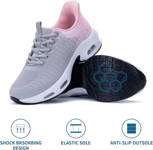Women's Walking Shoes | Slip On | Fashion Sneakers | Air Running Tennis Shoes US 6-11 in Saudi Arabia