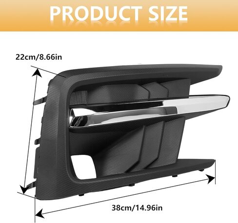 Passenger Side Fit for Subaru Ascent 2019 2020 2021 2022 2023 Fog Light Cover SU1039123 57731XC00A Fog Light Bezel in Kuwait