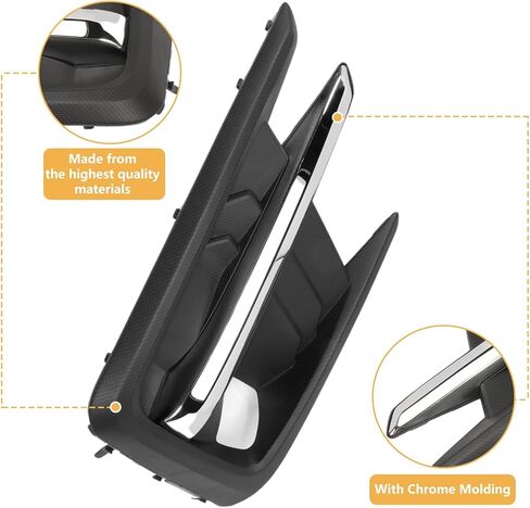 Passenger Side Fit for Subaru Ascent 2019 2020 2021 2022 2023 Fog Light Cover SU1039123 57731XC00A Fog Light Bezel in Kuwait