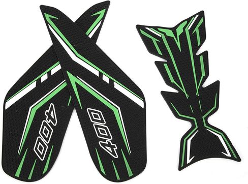 Fuel Sticker, 3 Pcs Universal Motorcycle Fuel Non-Slip Pad Fuel Non-Slip Sticker Fit for Z400 Ninja 400 2017-2021 (red) in Saudi Arabia