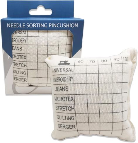 YICBOR Needle Sorting Pin Cushion – Sewing Pin Holder Pincushion Sewing Machine Needle Organizer for Fast, Easy Identification in Saudi Arabia