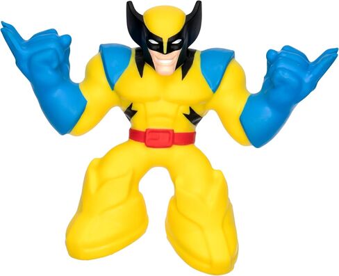 Heroes of Goo Jit Zu Marvel Studios X-Men '97 Wolverine Stretchy Action Figure, with Metallic Rheoscopic X-Gene Filling,Stretch Wolverine Up to 3 Times His Size in Saudi Arabia