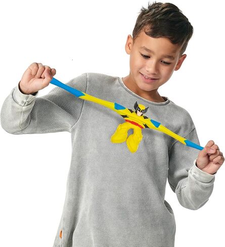 Heroes of Goo Jit Zu Marvel Studios X-Men '97 Wolverine Stretchy Action Figure, with Metallic Rheoscopic X-Gene Filling,Stretch Wolverine Up to 3 Times His Size in Saudi Arabia