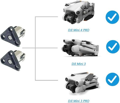 iMusk Original Pivot Hinge for DJI Mini 4 Pro/Mini 3 Front Arm Axis Rotating Hinge Shaft Repairing Spare Parts in Saudi Arabia