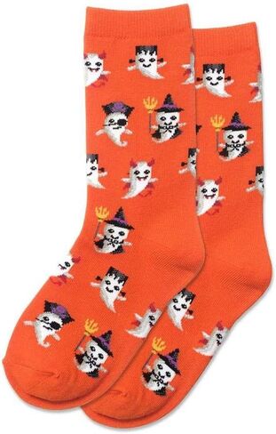Hot Sox Boys' Holiday Fun Novelty Casual Crew Socks in Saudi Arabia