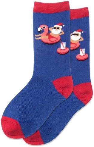 Hot Sox Boys' Holiday Fun Novelty Casual Crew Socks in Saudi Arabia
