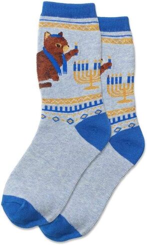 Hot Sox Boys' Holiday Fun Novelty Casual Crew Socks in Saudi Arabia