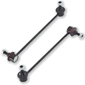 K80858 K80859 2Pcs Front Sway Stabilizer Bar End Link Fit for Hyundai 2006 Accent [4-Door Sedan], Accent 2007 2008 2009 2010 2011, Accent, Fit for Kia Rio/Rio5 2006 2007 2008 2009 2010 2011