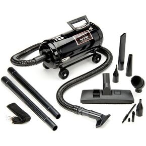 MetroVac Vac N Blo VNB-94BD - 4.0 Peak HP Car Vacuum & Blower, All-Steel Construction, Versatile Automotive Detailing Tool with Attachments, MagicAir Inflator Included