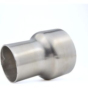 Universal ID 2 Inch to OD 3 Inch Exhaust Adapter, Stainless Steel Exhaust Coupler(2" ID to 3" OD), Adapter Reducer Whole Length 3.6 Inch