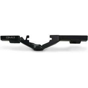 Rear Differential Skid Plate for 2021-2022 Ford Bronco | Paintable Aluminum Inserts | Quick & Easy Installation | Multiple Drain Holes | Bolt-on Installation | Black Finish | DV8 Offroad