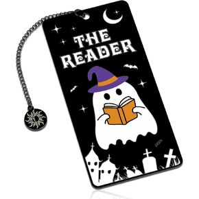 Spooky Boo Basket Stuffers, Halloween Horror Gifts Basket Stuffers for Women Her Him, Halloween Spooky Bookmarks for Book Lovers, Halloween Themed Gifts, Spooky Season Christmas Gifts Stocking Stuffer