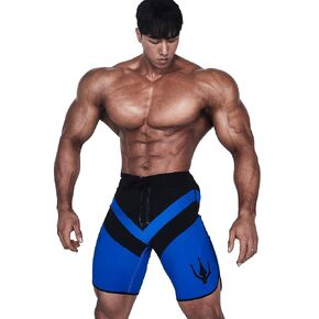 FIED IFBB 16inch Mensphysique Board-Shorts Posing Trunks Competition Swim Summer NPC (30)