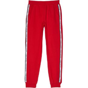 Tommy Hilfiger Girl's Fleece Jogger Sweatpants With Ribbed Cuffs & Functional Side Pockets