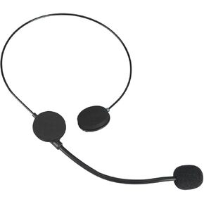 BinaryABC Toy Microphone Headset,Halloween Fancy Dress Costume Props(5.51 x 5.11inch)