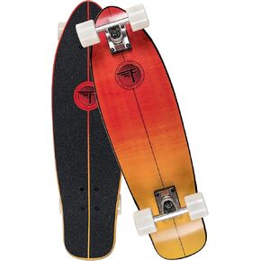 ألواح Flybar Skate Cruiser - 24 بوصة - 27.5 بوصة ألواح تزلج كاملة من خشب القيقب الكندي القوي 7 طبقات - عجلات من البولي يوريثان مقاس 60 مم مع محامل ABEC 9 عالية السرعة