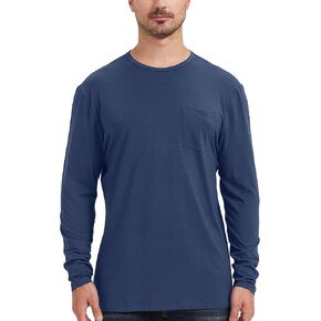 netdraw Men's Ultra Soft Bamboo Pocket T-Shirt Classic Fit Lightweight Cooling Short Sleeve Casual Basic Cotton Shirt