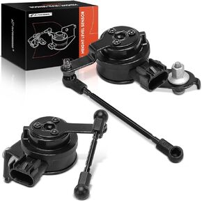 A-Premium Ride Height Level Sensor Compatible with Cadillac CTS 2014-2019, ATS 2013-2019, RWD Only, Front & Rear Right Passenger Side, 2-PC Set
