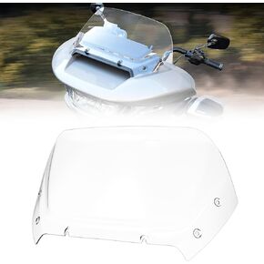 10" Windshield for Harley Road Glide CVO 2024, Clear Wind Shield Windscreen Air Deflector for Harley Davidson Road Glide CVO FLTRXSE 2023-2024 Accessory