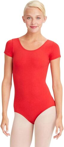 Capezio womens Short Sleeve Leotard in Saudi Arabia