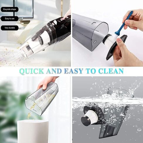 مكنسة كهربائية للسيارة تعمل باللمس العميق عالية الطاقة يده فراغ LED 12 فولت سيارة فراغ اكسسوارات السيارات طقم تنظيف للسيارة الداخلية 16 قدم كابل in Kuwait