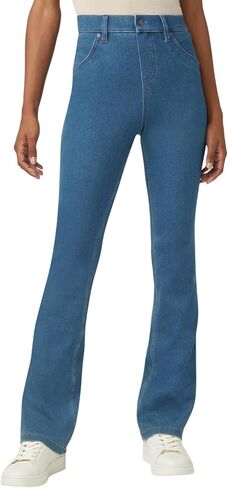 HUE Women's Ultra Soft High Waist Denim Baby Bootcut Leggings in Kuwait