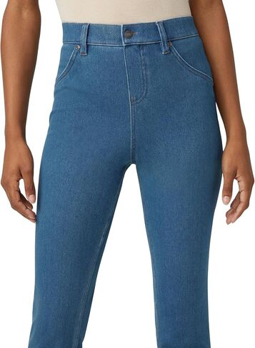 HUE Women's Ultra Soft High Waist Denim Baby Bootcut Leggings in Kuwait