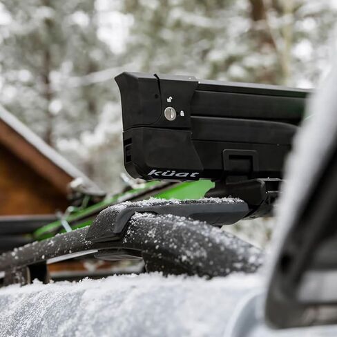 Kuat Switch 4 - Clamshell Flip Down Ski/Snowboard Rack - Black (4 Ski or 2 Snowboard) in Kuwait
