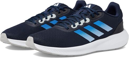 adidas Men's Run Falcon 3.0 Shoe, White/Black/White, 11 in Kuwait
