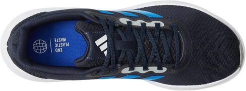 adidas Men's Run Falcon 3.0 Shoe, White/Black/White, 11 in Kuwait